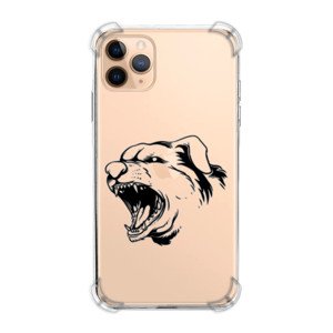 Casing HP Kepala anjing buldog hitam