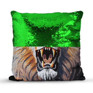 Bantal Ajaib Lion face - Singa alam liar 7