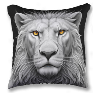 Bantal Lion face - Singa alam liar 5