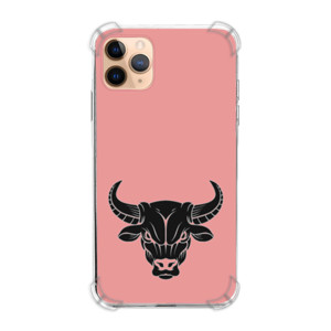 Casing HP kepala banteng marah hitam