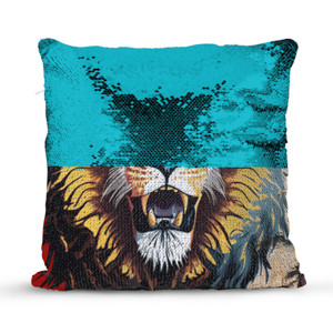 Bantal Ajaib Lion face - Singa alam liar 9