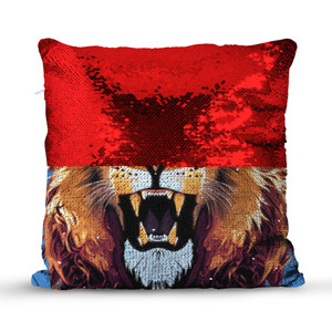 Bantal Ajaib Lion face - Singa alam liar 11