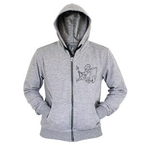 Hoodie Zipper Diagnose Profesor Man