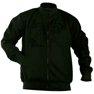 Jaket Bomber Slip Injury Man