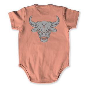 Baby Jumper kepala banteng marah putih