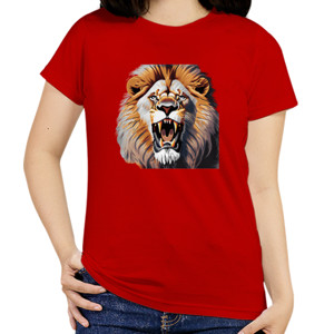 Kaos Lion face - Singa alam liar 7