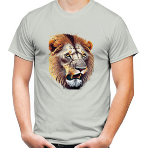 Kaos Lion face - Singa alam liar 6