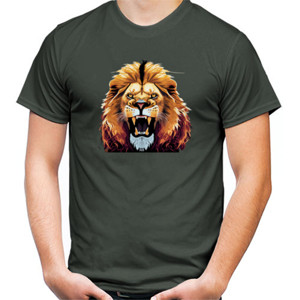 Kaos Lion face - Singa alam liar 11