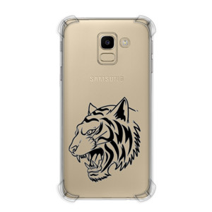 Casing HP kepala harimau hitam