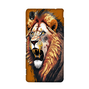 Lion face - Singa alam liar 14 Casing HP