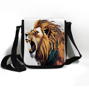 Tas Selempang Lion face - Singa alam liar 10