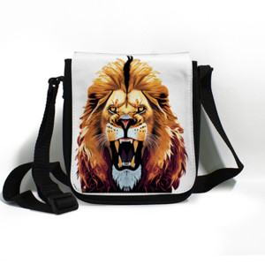 Tas Selempang Lion face - Singa alam liar 11